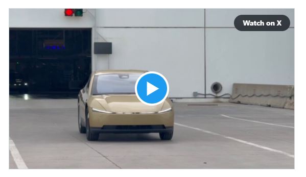 Tesla Cybercab Drives Itself Out of GigaTexas Factory in Autonomous Breakthrough