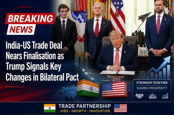 India-US Trade Deal Nears Finalisation as Trump Signals Key Changes in Bilateral Pact
